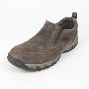 Duluth Trading Co. Brown Wild Boar Leather Mocs Size 10